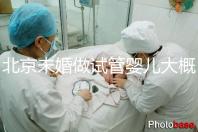 北京未婚做試管嬰兒大概多少錢？