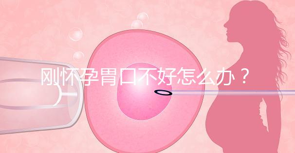 剛懷孕胃口不好怎么辦？