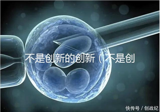 不是創新的創新(不是創新的例子)