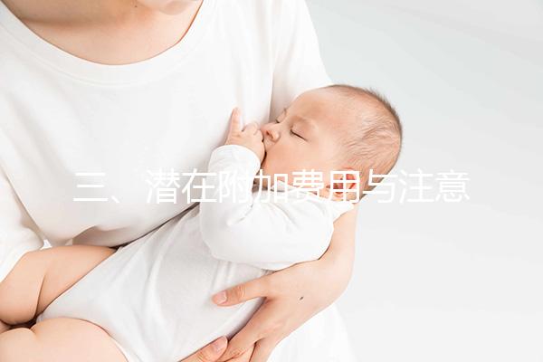 三、潛在附加費用與注意事項