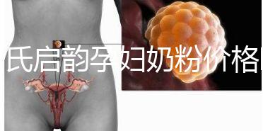 惠氏啟韻孕婦奶粉價格曝光,成分表豐富故定價高