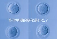 懷孕早期的變化是什么？