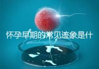 懷孕早期的常見跡象是什么？