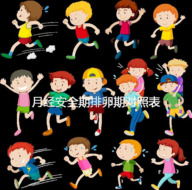 月經(jīng)安全期排卵期對照表一覽,手把手教你計算備孕日子