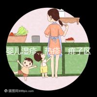 嬰兒濕疹、熱疹、痱子區別大，辨別起來很簡單