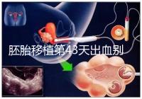 胚胎移植第43天出血?jiǎng)e著急,先來看看是什么原因