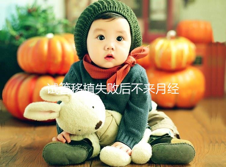 試管移植失敗后不來月經怎么辦?這6個方法助你成功懷孕