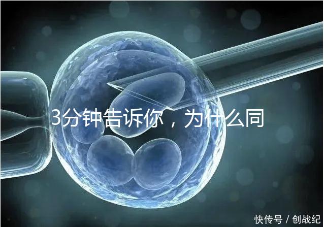 3分鐘告訴你，為什么同卵雙胞胎不會是龍鳳胎